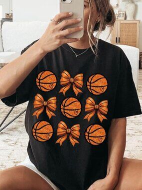 Basketball Mom Shirt, Cute Basketball Shirt, Gameday Tee